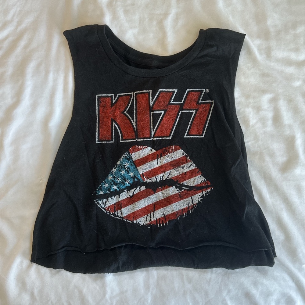 KISS graphic tank